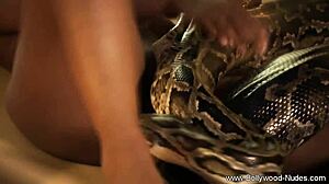 Bollywood wife strips teasingly, ripping clothes for erotic undressing show! 😘