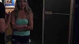 babe picked up by stranger for outdoor encounter