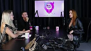 マイサ・プラヴォ、透け赤ランジェリーでBDSMサブミッションを探求