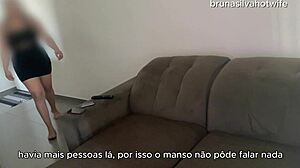 mulher casada é enrabada enquanto marido está trabalhando - bruna silva hotwife