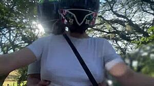 I Picked Up A Client Without A Bra, He Noticed My Big Naturals