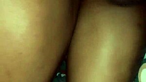 ebony fat ass beauty fucked raw until she gets a full creampie, rough and deep