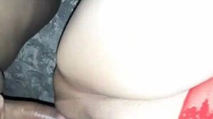 subtle anal teasing in public