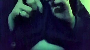 random homemade video in bed with saggy tits