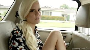 Halle von Dakota James and Alex Chance POV in teen lesbian sex with muff diving and orgasm