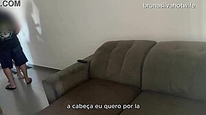 mulher casada é enrabada enquanto marido está trabalhando - bruna silva hotwife