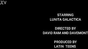 Lunita Galactica, the slut, craves monster cocks in her ass and mouth.