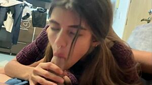 i had a super passionate missionary fuck with her, spitting and all