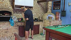 MY HUSBAND LEFT AND I FUCKED HIS FRIEND!