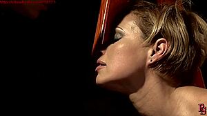 Super hot milf szilvia lauren gets sensual domination and nice bound orgasms