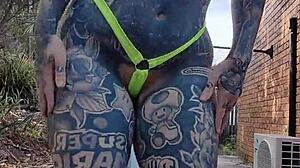 Melody Radford's leaked micro bikini twerking and pole dancing