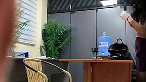 Nataly Feels Nervous In Law Practice At University