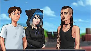 Summertime saga episode 154 featuring a hot milf scene