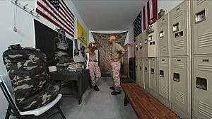 army day threesome with scarlett mae and scarlet skies