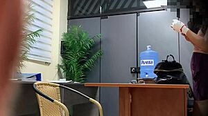 Nataly Feels Nervous In Law Practice At University