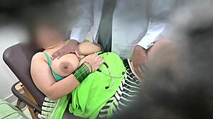 Indian Doctor Has Fun With Patient Bhabhi's Huge Tits