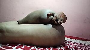 mummy licked my body while we chatted online so naughty