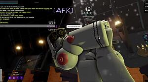 Roblox bends nun over for hardcore church fucking