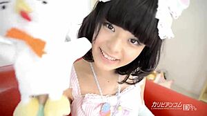 Idol's job involves shaving and hairless routines in Japan