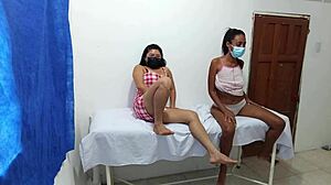 Horny Indians Envy Each Other's Big Asses in Massage Parlor