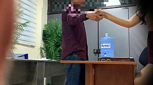 Nataly Feels Nervous In Law Practice At University