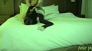 Tiny Puerto Rican intense fucking Viking Daddy - multiple cumshot