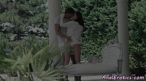 Classy Babe Enjoys Glamorous Session with Lover