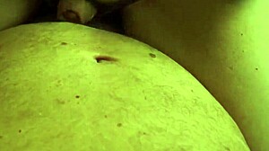 Mature Couple's Cowgirl Handjob Pose