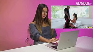 Nyusha Reacts To Porn With Toys And Squirting