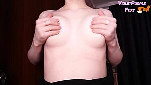 Amateur Nipple Shaking Orgasm Of Home Girl