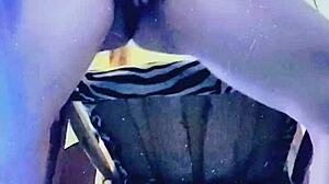 Texas Couple In High Chair Intimate Moment