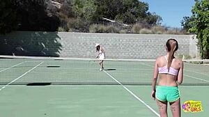 Want to see Julia Ann and Tanya Tate in taboo lesbian sex with Sydney Cole, licking and masturbating?