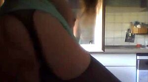 big tits milf showing off her huge boobs