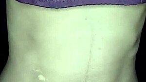 Asian girl becomes sex addict, taking loads on small tits.