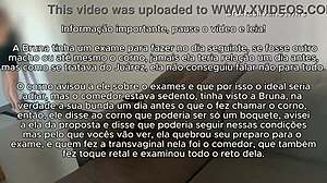 Házas nő baszva míg férj dolgozik - Bruna Silva hotwife