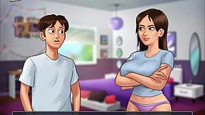 Summertime saga episode 154 featuring a hot milf scene