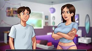 Summertime saga episode 154 featuring a hot milf scene