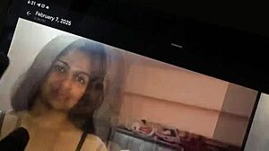 Cum tribute for sexy aunty, so enticing