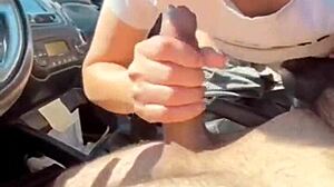 Look what gabriella got after sucking speedys huge cock and balls with cum on ass!