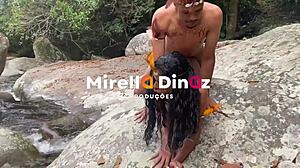 india nicolly gets surprised in amazon forest 😲