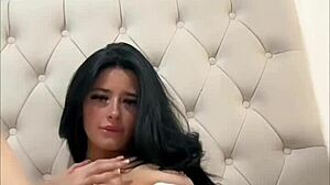 horny british coed masturbates solo, squirting in pov reality 😏