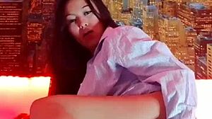 Colombian Amateur Masturbates with Toys Publicly