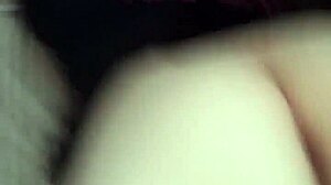 hot chubby babe gets fingered from behind in doggystyle