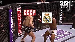 une union soviétique sauvage a écrasé un petit club espagnol