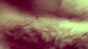 Fat guy jerks off his monster cock intensely