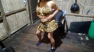 sexy mother-in-law rips clothes for sex tape