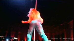 Bustiest Stripper Dances Seductively