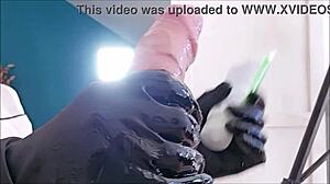 nurse asks, 'want a perfect handjob on your huge cock?'