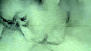 Horny housewife loves two cocks