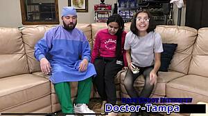 Dr. Tampa megvizsgálja Alix Avery szomszédot az első nőgyógyászati látogatáson!